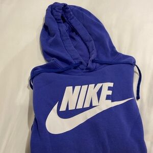 Nike Blue hoodie in size small- great condition